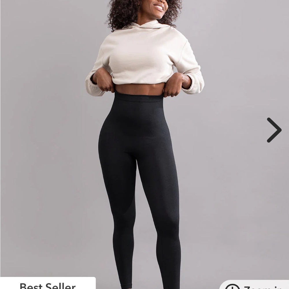 Shapermint, High waisted navy leggings